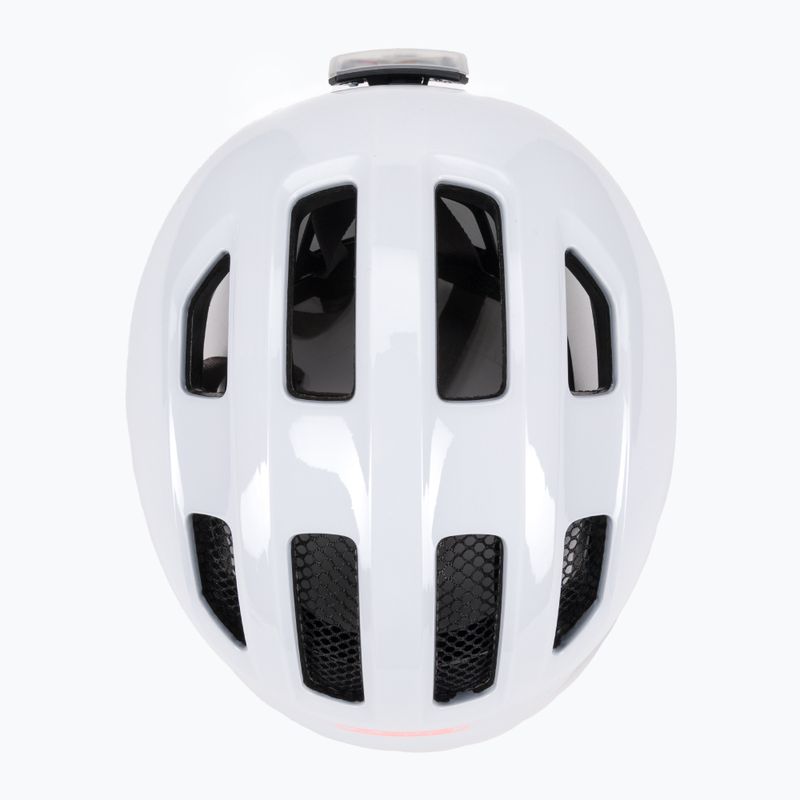 ABUS Gyermek kerékpáros sisak Smiley 3.0 ACE LED fehér 67715 6