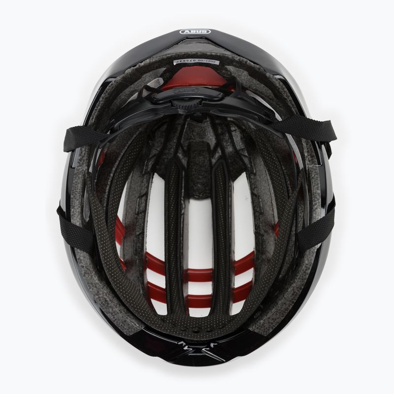 ABUS kerékpáros bukósisak Aventor blaze red 77627 5