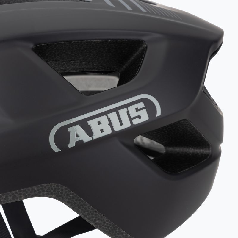 Kerékpáros sisak ABUS Aduro 3.0 race black 7