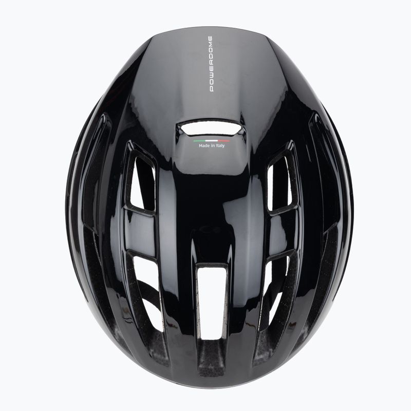 Kerékpáros sisak ABUS PowerDome shiny black 6