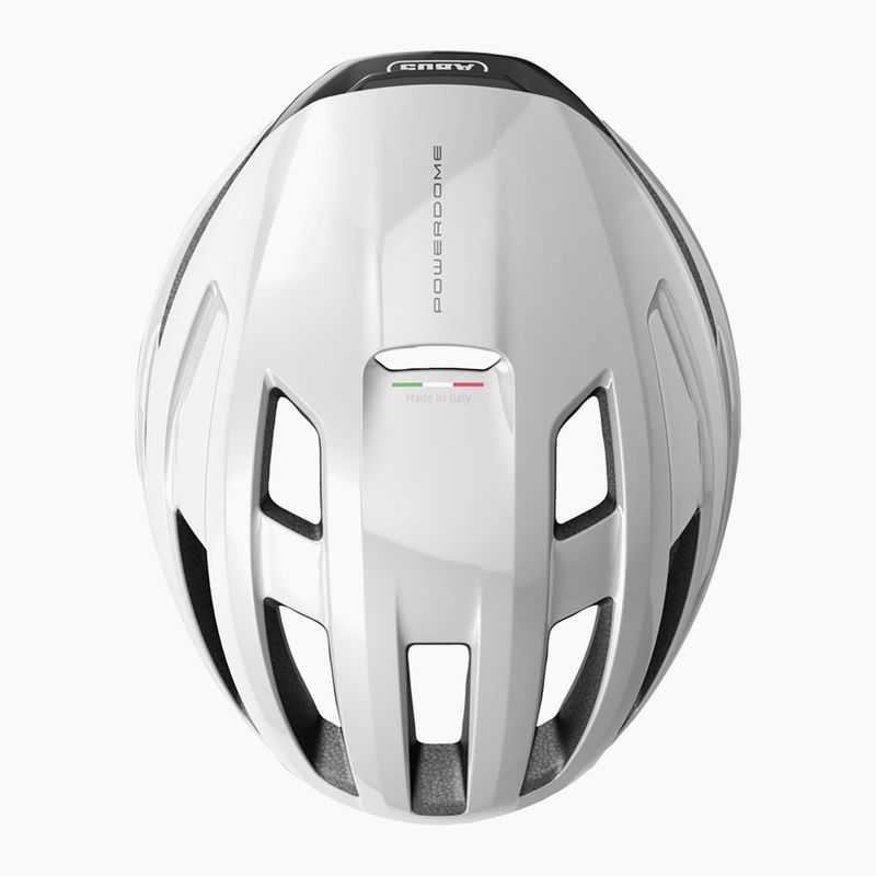 ABUS PowerDome fehér kerékpáros sisak 91929 9
