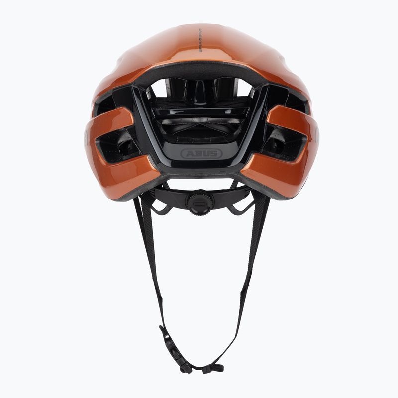 ABUS PowerDome aranyhal narancssárga kerékpáros sisak 4