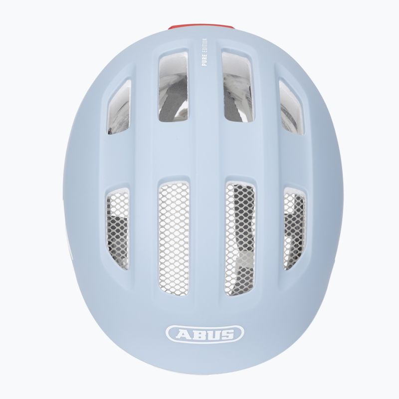 ABUS Gyermek kerékpáros sisak Smiley 3.0 ACE LED tiszta aqua 6