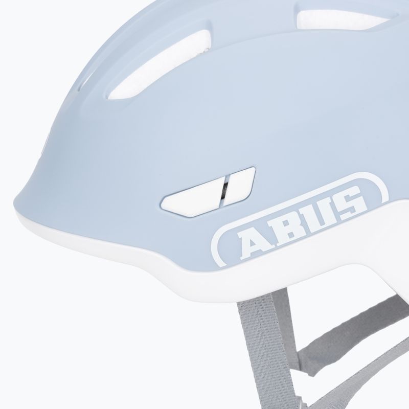 ABUS Gyermek kerékpáros sisak Smiley 3.0 ACE LED tiszta aqua 8