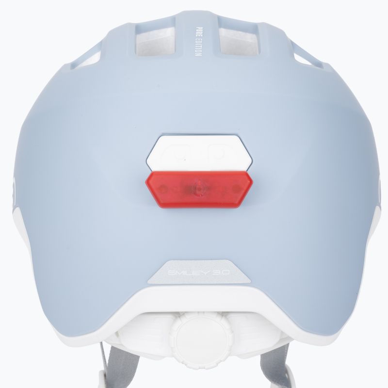 ABUS Gyermek kerékpáros sisak Smiley 3.0 ACE LED tiszta aqua 9