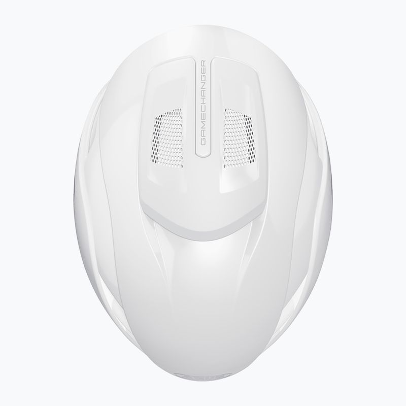 ABUS Gamechanger 2.0 kerékpáros bukósisak tiszta fehér 6