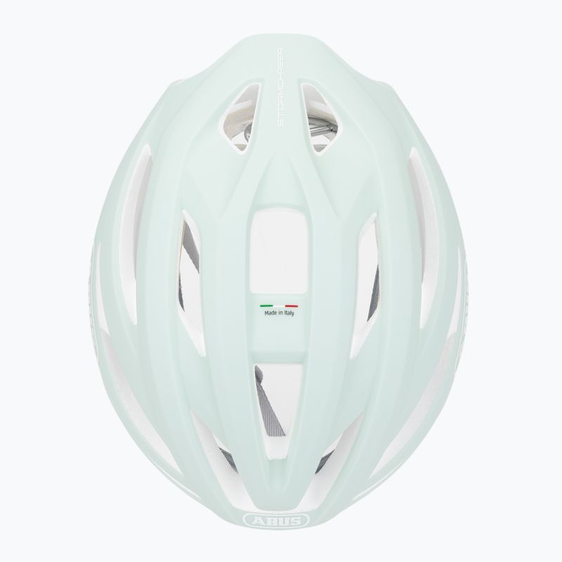 ABUS StormChaser Ace tiszta menta kerékpáros sisak 6