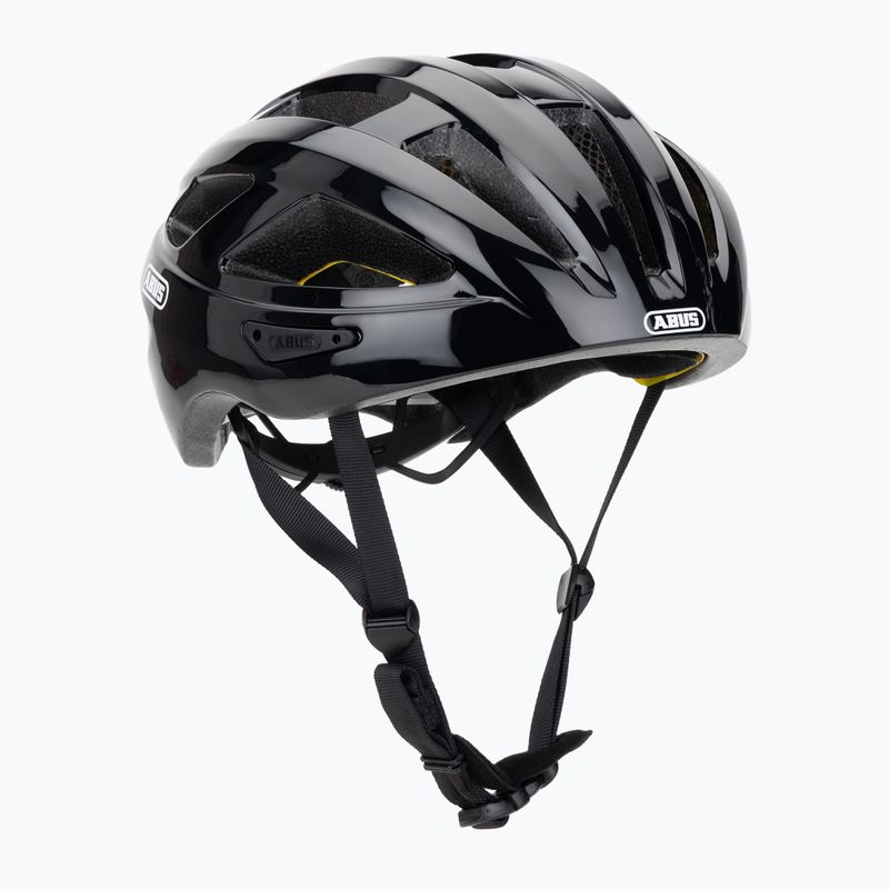 Kerékpáros sisak ABUS Macator Mips shiny black