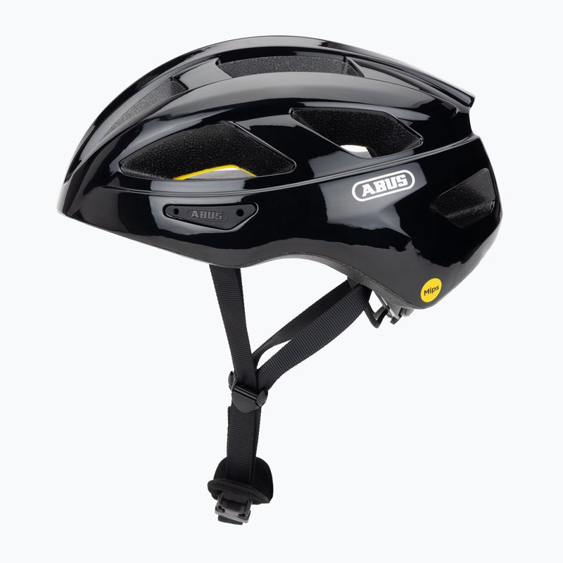 Kerékpáros sisak ABUS Macator Mips shiny black 3