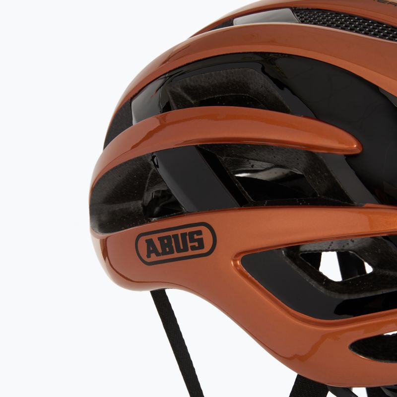 ABUS AirBreaker kerékpáros sisak aranyhal narancs színben 8