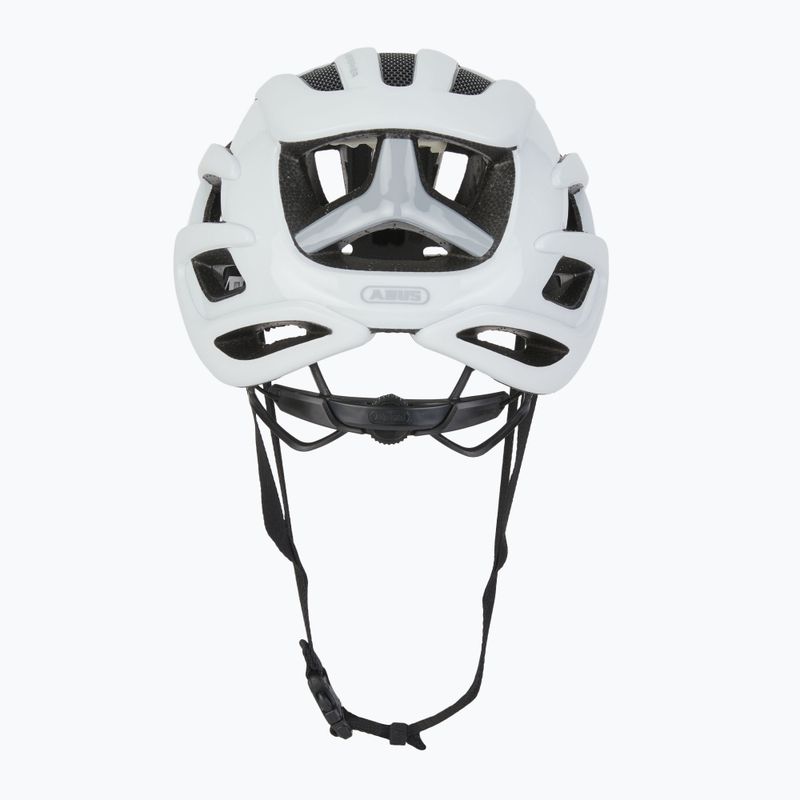 ABUS AirBreaker kerékpáros sisak fleece fehér matt 4
