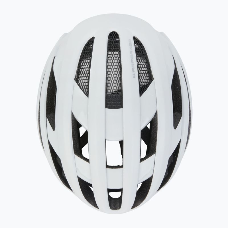 ABUS AirBreaker kerékpáros sisak fleece fehér matt 6