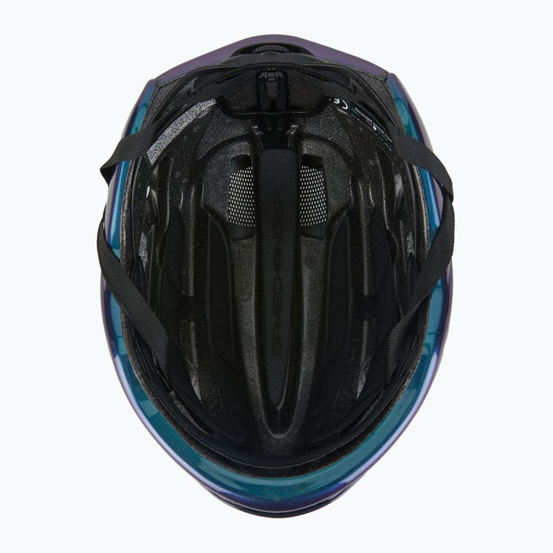 ABUS kerékpáros sisak Gamechanger 2.0 flip flop lila 5