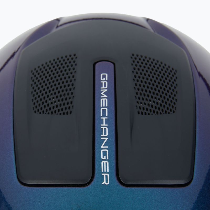 ABUS kerékpáros sisak Gamechanger 2.0 flip flop lila 7
