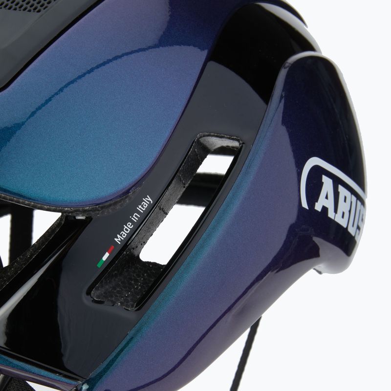 ABUS kerékpáros sisak Gamechanger 2.0 flip flop lila 8
