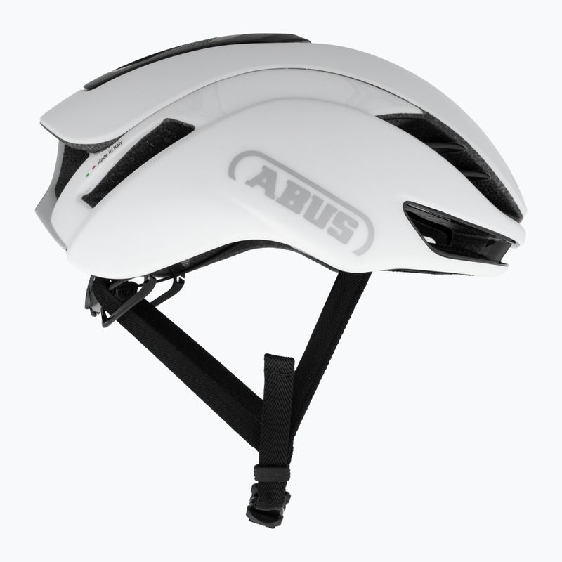 kerékpáros sisak ABUS Gamechanger 2.0 polar white 4