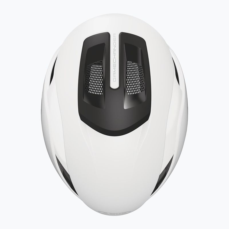 kerékpáros sisak ABUS Gamechanger 2.0 polar white 6