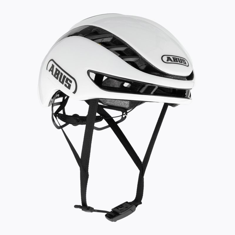 kerékpáros sisak ABUS Gamechanger 2.0 MIPS shiny white