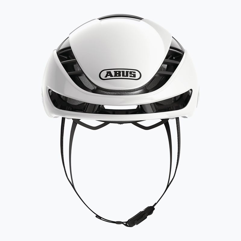 kerékpáros sisak ABUS Gamechanger 2.0 MIPS shiny white 3