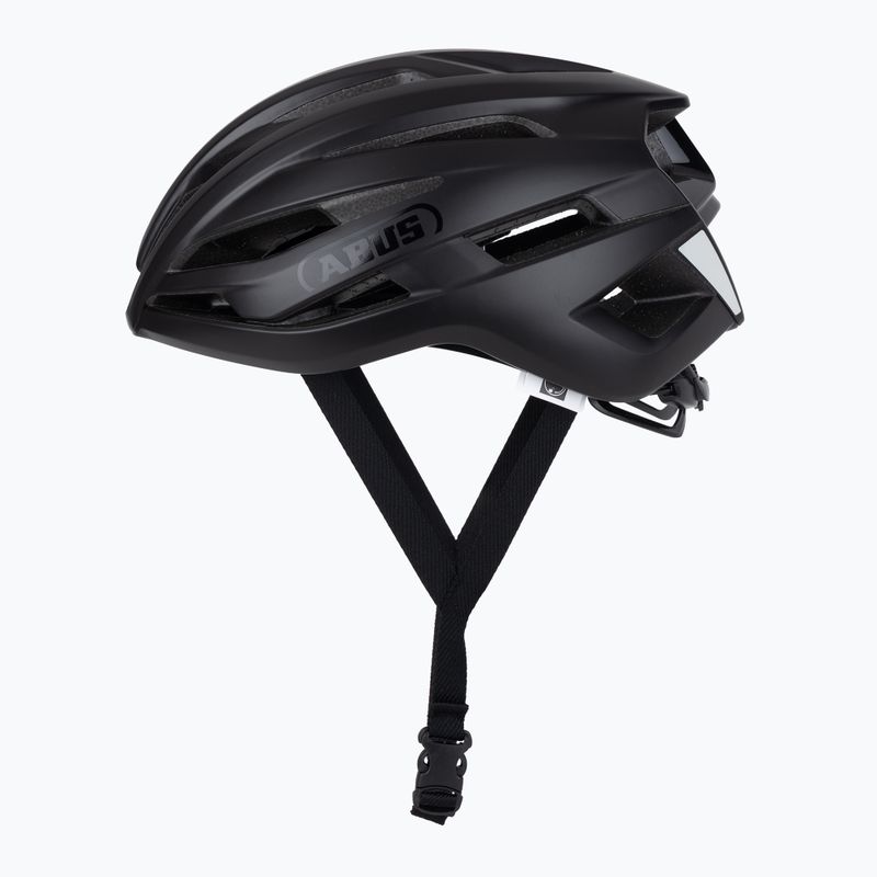 ABUS StormChaser Ace bársony fekete kerékpáros sisak 3