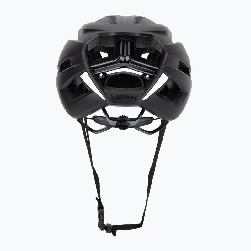 ABUS StormChaser Ace bársony fekete kerékpáros sisak 4