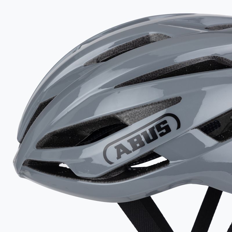 ABUS StormChaser Ace Race szürke kerékpáros sisak 7
