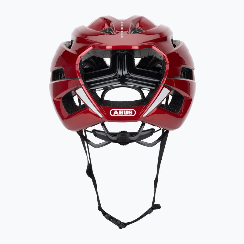 ABUS StormChaser Ace teljesítményű piros kerékpáros sisak 4