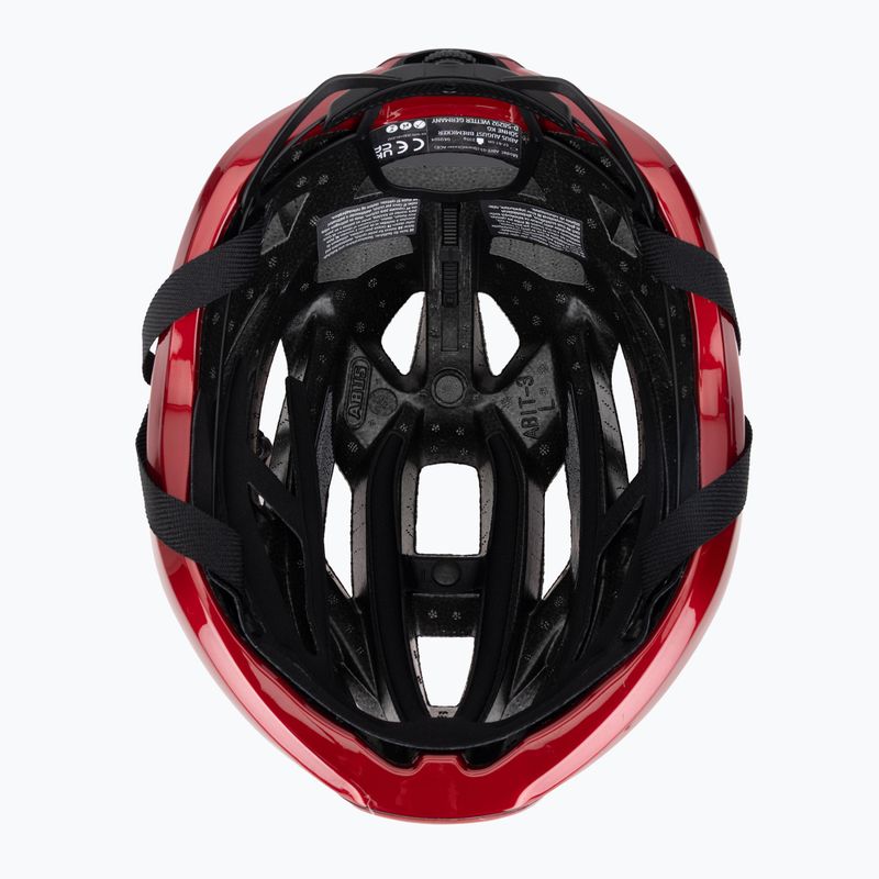 ABUS StormChaser Ace teljesítményű piros kerékpáros sisak 5