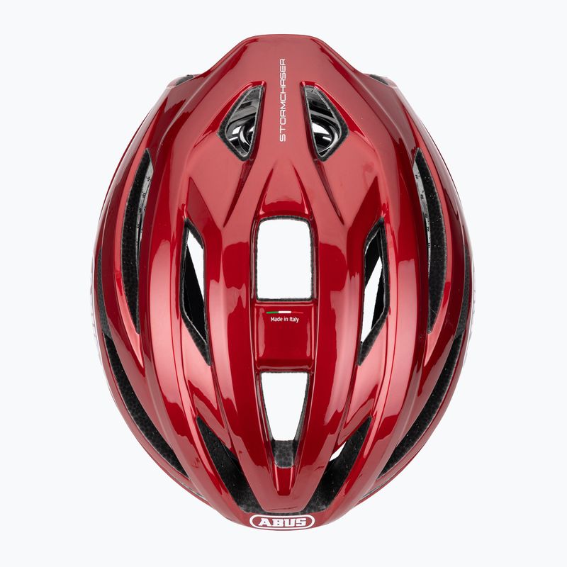 ABUS StormChaser Ace teljesítményű piros kerékpáros sisak 6
