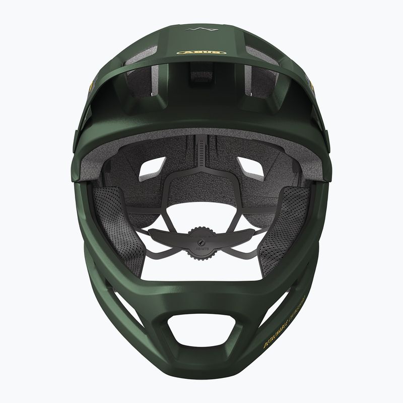 Gyerek kerékpáros sisak ABUS Youdrop FF moss green 4