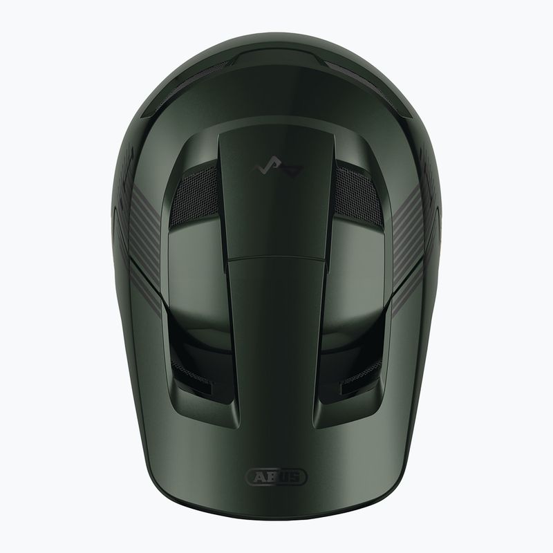 Kerékpáros sisak ABUS Hidrop moss green 6