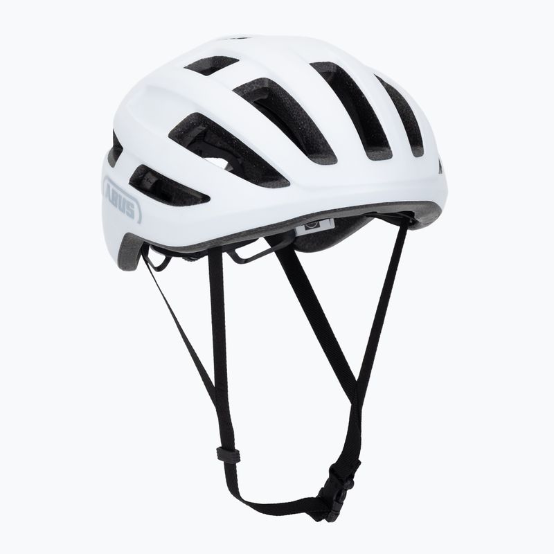 ABUS PowerDome kerékpáros sisak fleece fehér