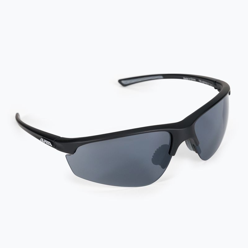 Kerékpáros szemüveg Alpina Tri-Effect 2.1 black matte/black mirror/clear/orange mirr