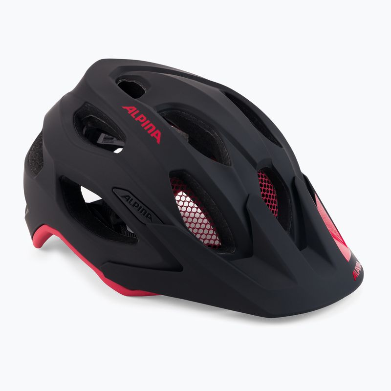 Kerékpáros sisak Alpina Carapax 2.0 black/red matte