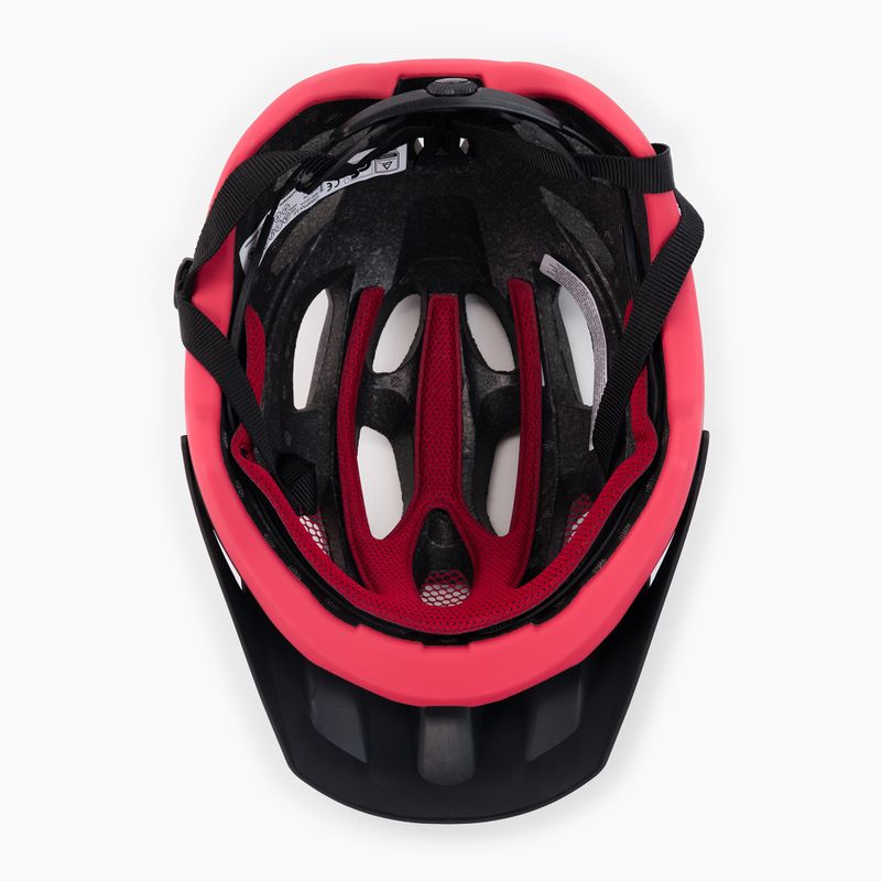 Kerékpáros sisak Alpina Carapax 2.0 black/red matte 5
