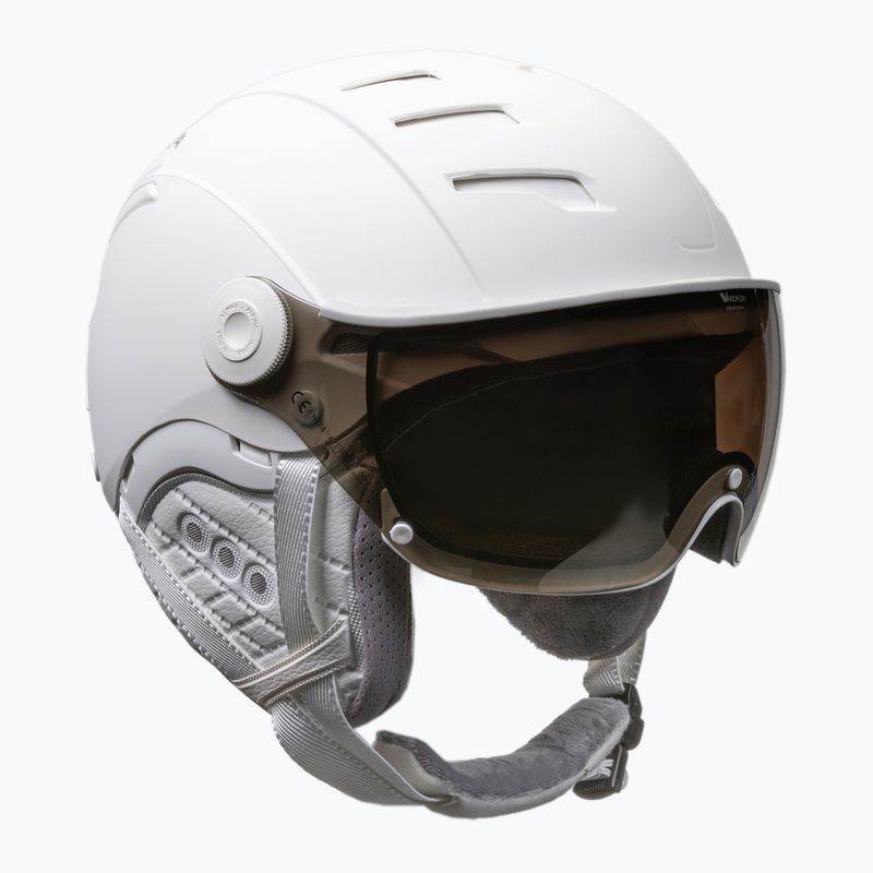 Sí sisak Alpina Jump 2.0 VM white/gray matt