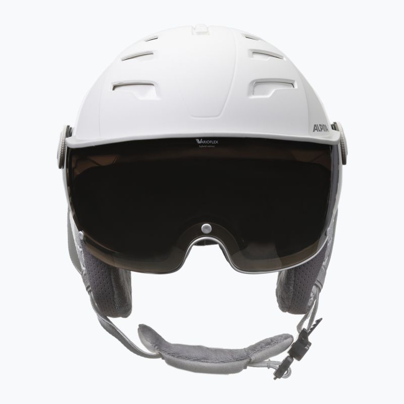 Sí sisak Alpina Jump 2.0 VM white/gray matt 10