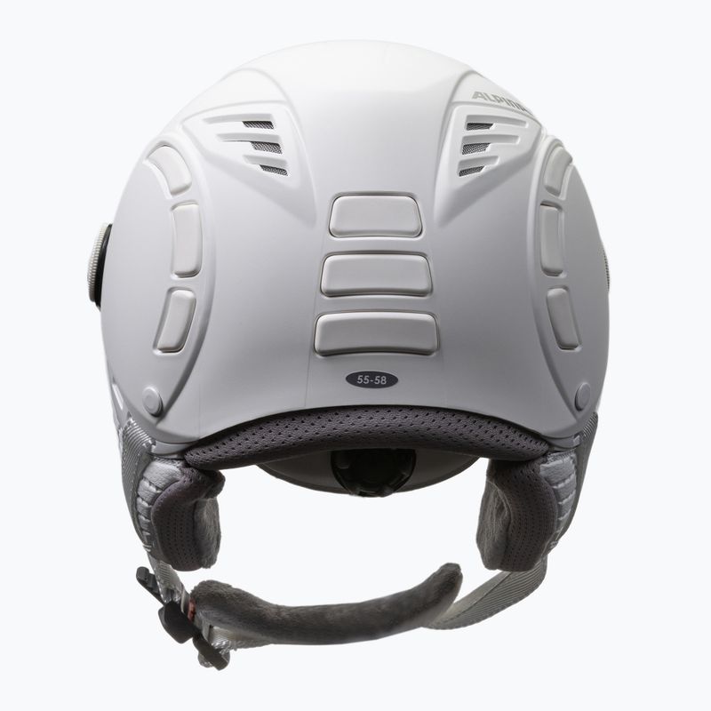 Sí sisak Alpina Jump 2.0 VM white/gray matt 3
