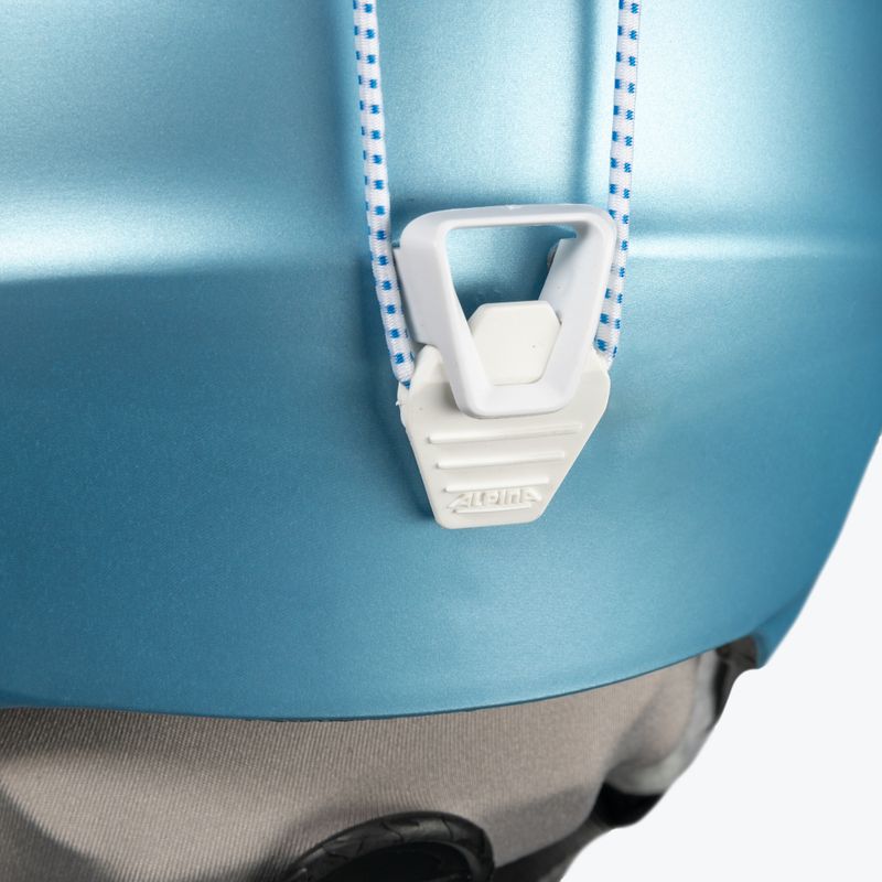 Sí sisak Alpina Grand skyblue/white matt 8