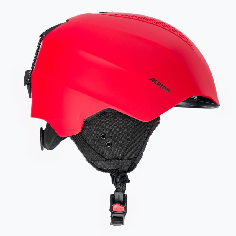 Sí sisak Alpina Grand red matt 4