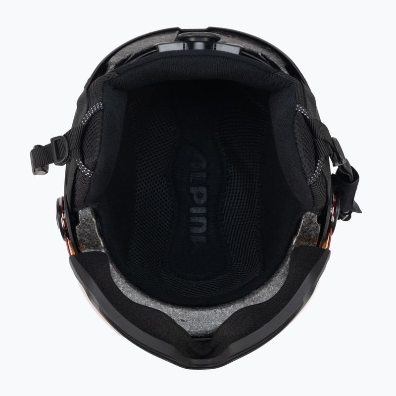 Sí sisak Alpina Arber Visor Q Lite black matte 5