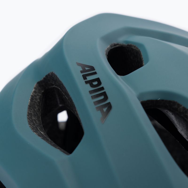 Kerékpáros sisak Alpina Carapax 2.0 dirt blue matt 7