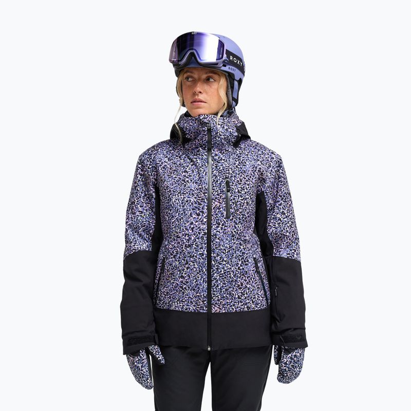 Női snowboarddzseki ROXY 20K Ice Haven twilight purple wildin out