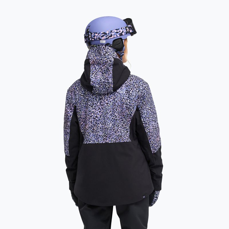 Női snowboarddzseki ROXY 20K Ice Haven twilight purple wildin out 3