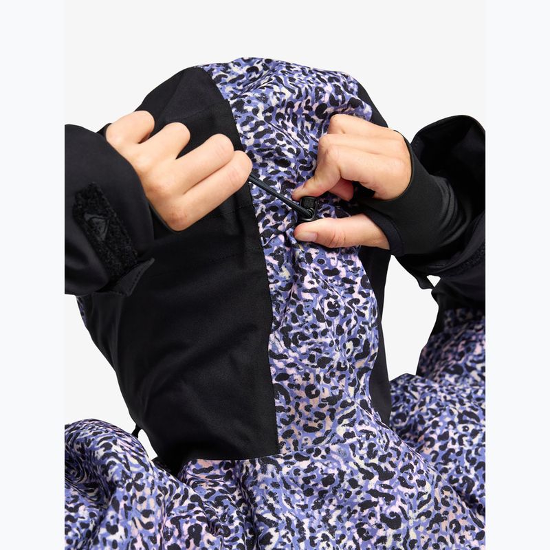 Női snowboarddzseki ROXY 20K Ice Haven twilight purple wildin out 9