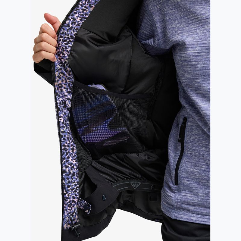 Női snowboarddzseki ROXY 20K Ice Haven twilight purple wildin out 11