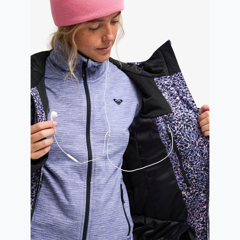 Női snowboarddzseki ROXY 20K Ice Haven twilight purple wildin out 12
