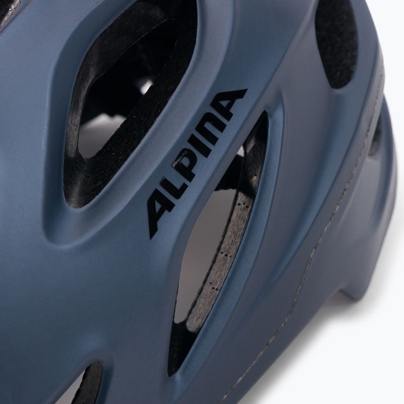 Kerékpáros sisak Alpina Mythos 3.0 L.E. indigo matte 4