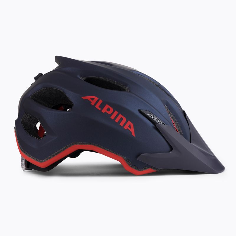 Gyermek kerékpáros sisak Alpina Carapax indigo matte 3