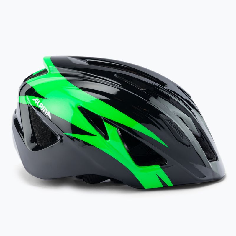 Gyermek kerékpáros sisak Alpina Pico black/green gloss 3